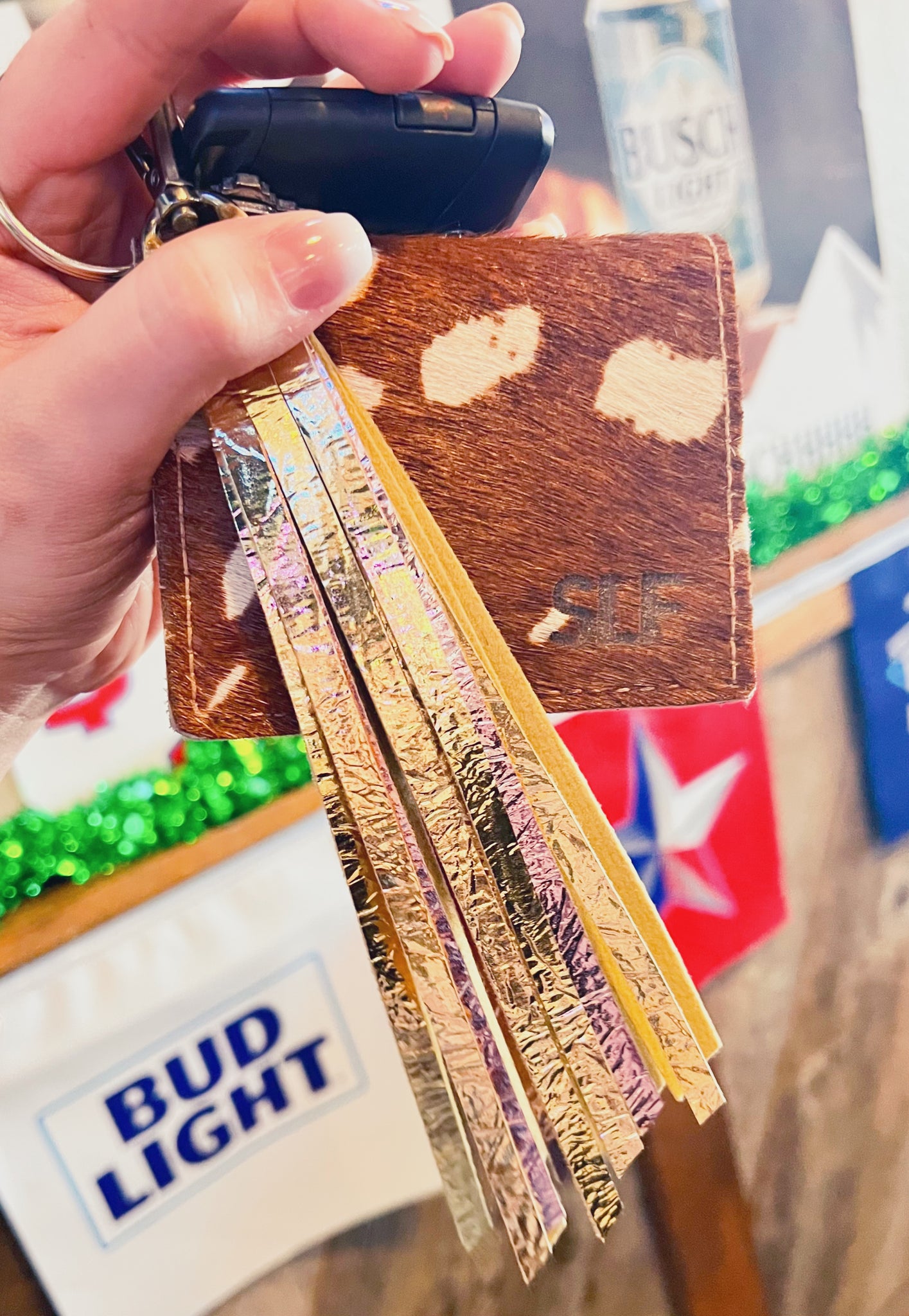 Metallic Keychain