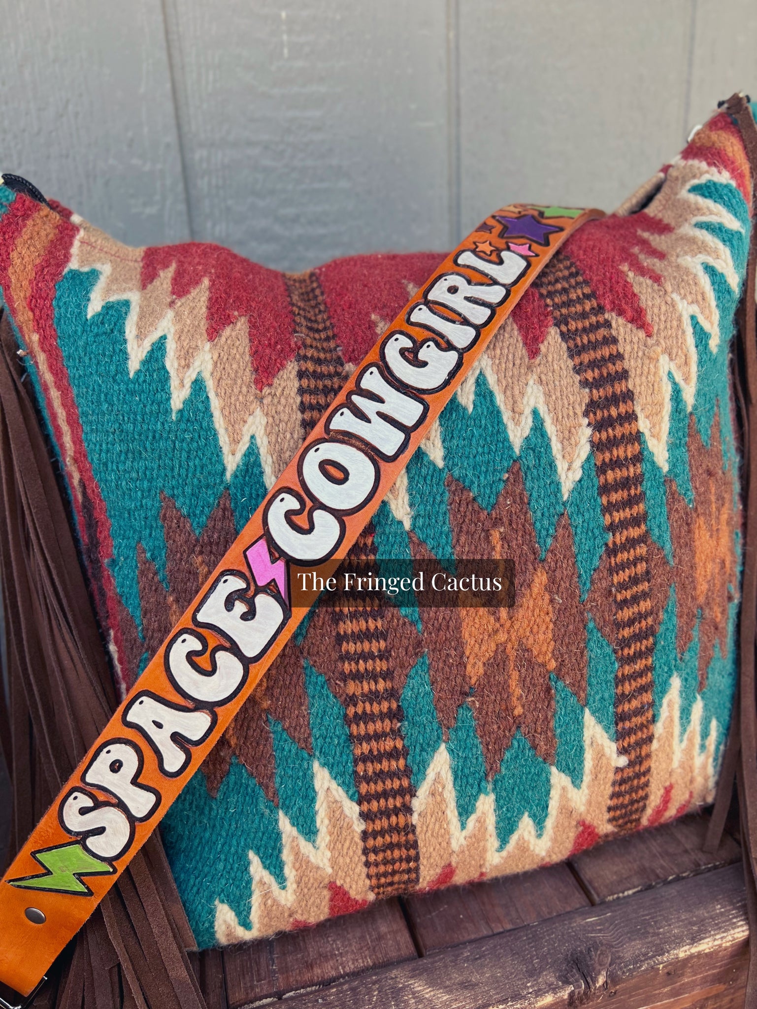 Space Cowgirl Purse Strap{READY TO SHIP}